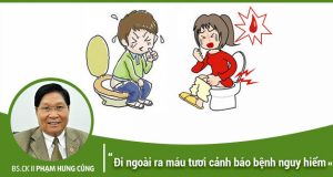 Đi ngoài ra máu tươi "báo động đỏ" của 5 bệnh nguy hiểm