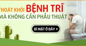 điều trị bệnh trĩ không cần phẫu thuật