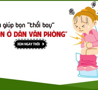 Điều trị táo bón ở dân văn phòng