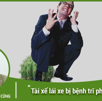 Tài xế lái xe bị bệnh trĩ, phải làm sao?