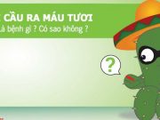 Đi cầu ra máu tươi là bị bệnh gì và cách điều trị