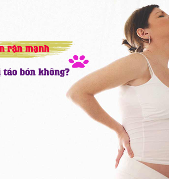 bà bầu có nên rặn táo bón khi mang thai hay không?