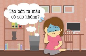 bị táo bón ra máu khi mang thai có sao không?