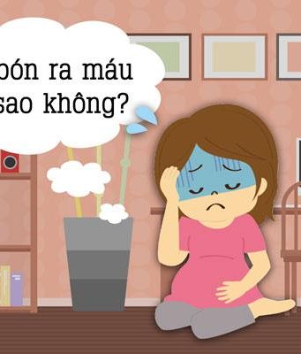 bị táo bón ra máu khi mang thai có sao không?